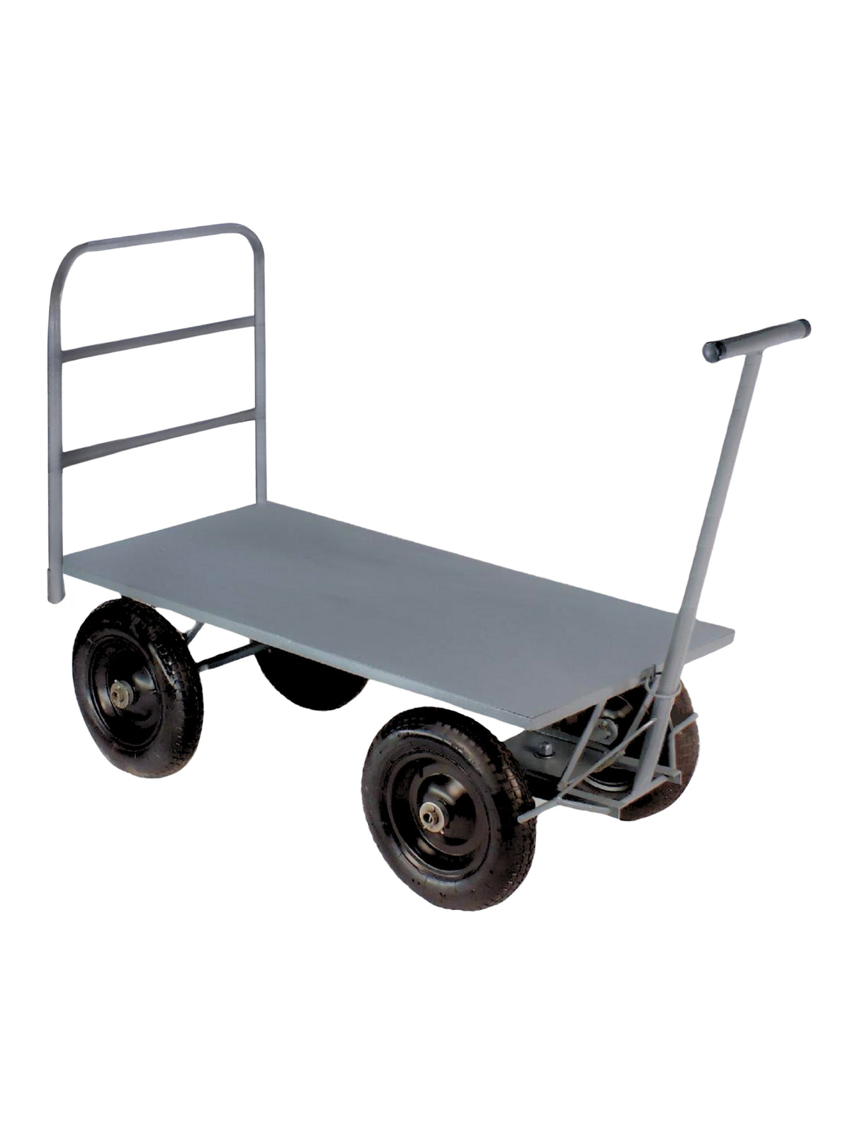 Carro Plataforma Até 500 Kg | Metálico | 120 x 60 cm | Com 1 Aba Removível
