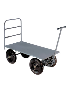 Carro Plataforma Até 500 Kg | Metálico | 120 x 60 cm | Com 1 Aba Removível
