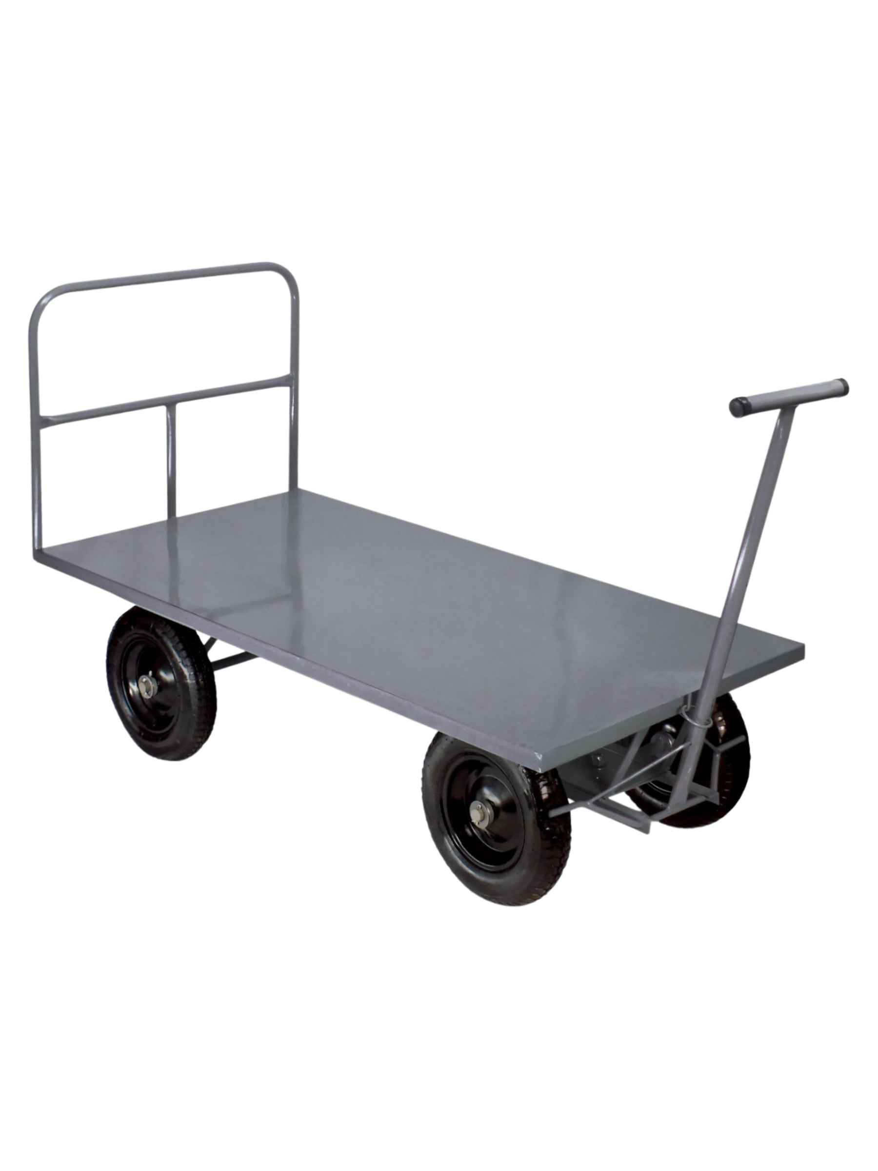 Carro Plataforma Até 600 Kg | Metálico | 150 x 80 cm | Com 1 Aba Removível